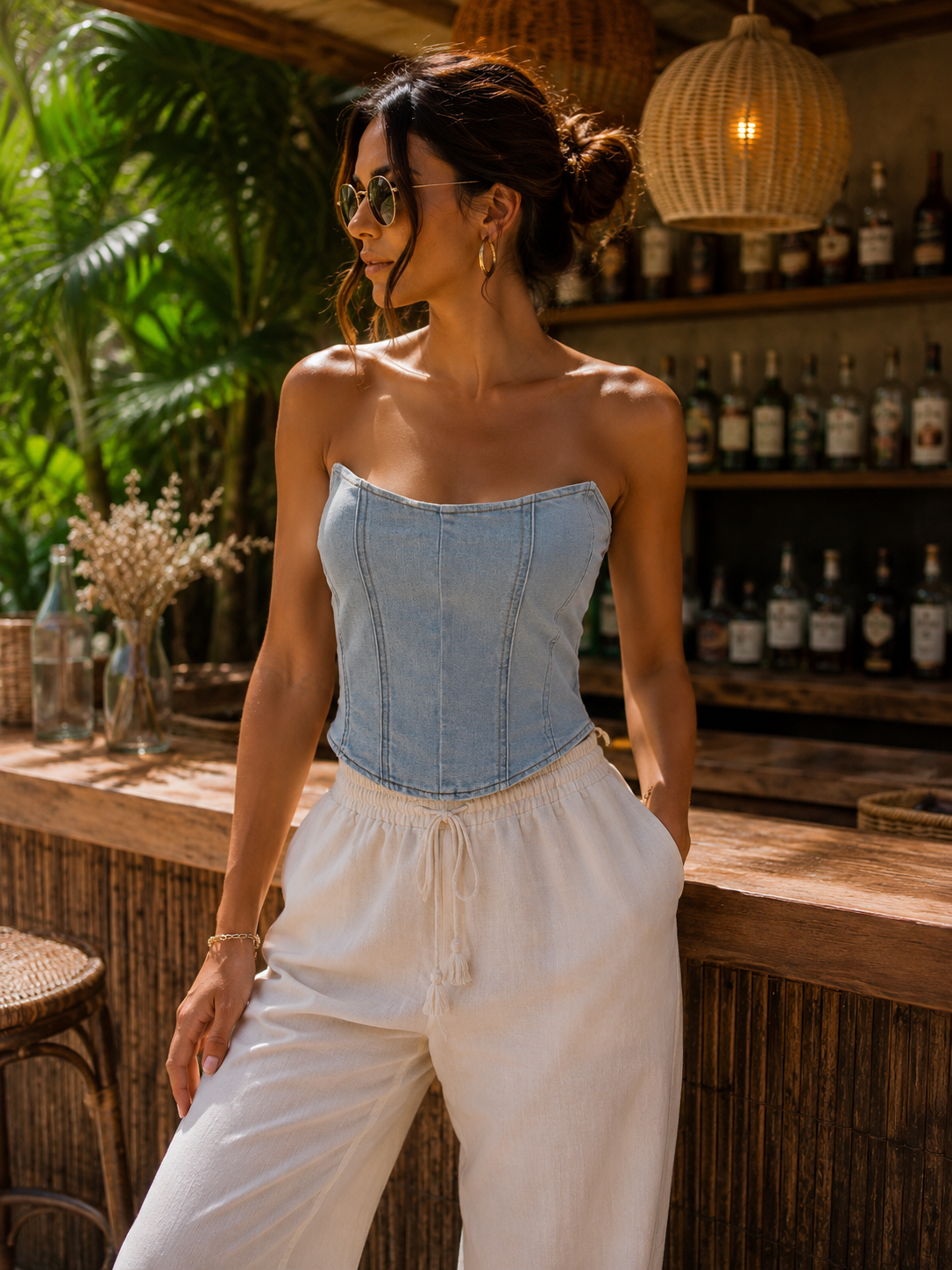 Bustier «Didi» jeans