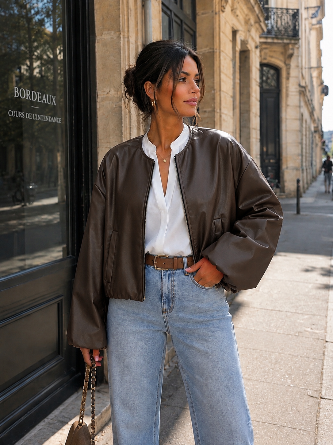 Bomber «Sarah» choco