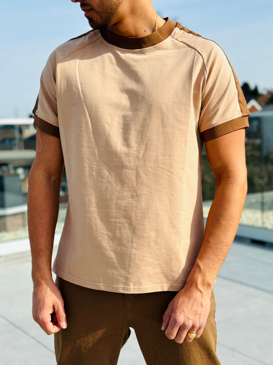 T SHIRT MAO BRUN