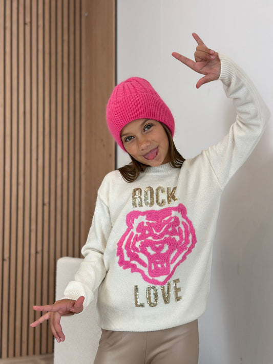 PULL ROCK LOVE BLANC