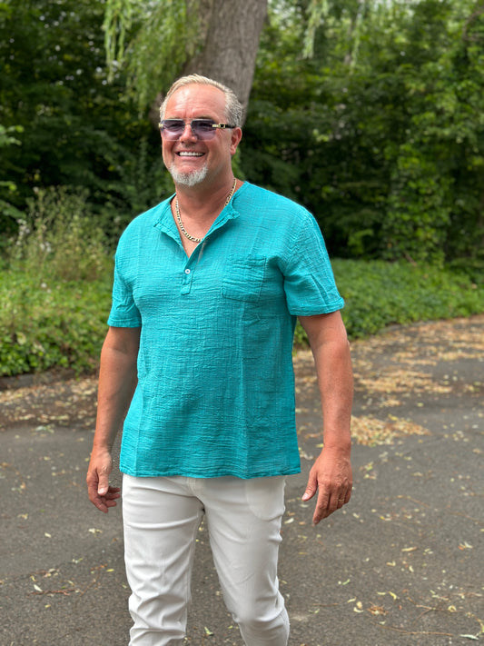 TEE-SHIRTS TURQUOISE