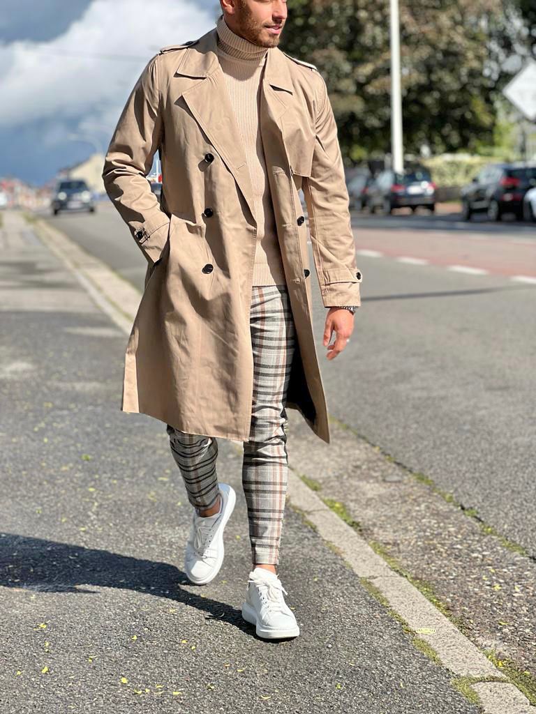 Trench-coat London beige