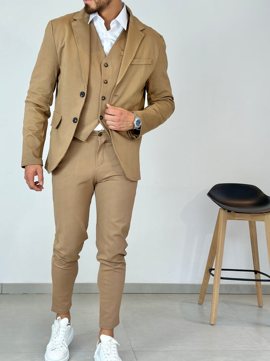 VESTE BLAZER ANTONIO CAMEL