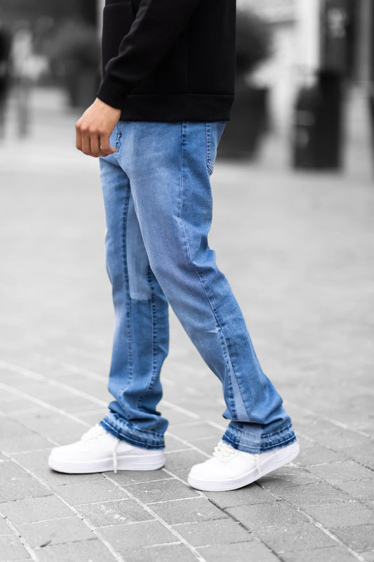 JEANS BLUE RAPIÈCEMENT