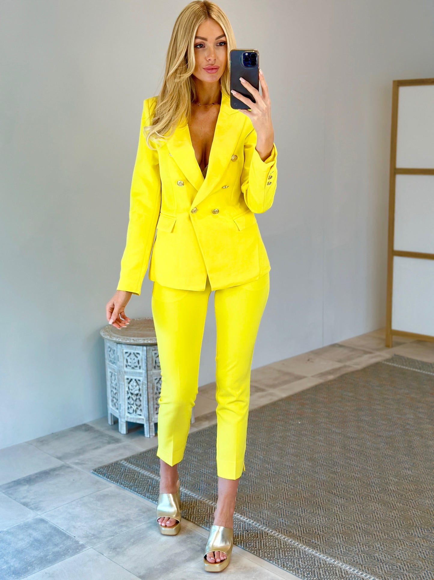PANTALON JAUNE JULIA